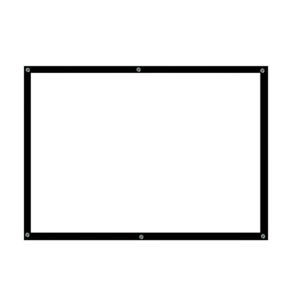 Portable Projector Screen Anti-Light Canvas for Home Outdoor Office Projector ,Wrinkle-Free Projector Screen