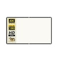 thumbnail image 1 of Portable Projectors Screen Roll up Anti-light Canvas For Projector 100 120 130 Inch Home Office Camping TV Projection Curtain ,High Absorbance, 1 of 7