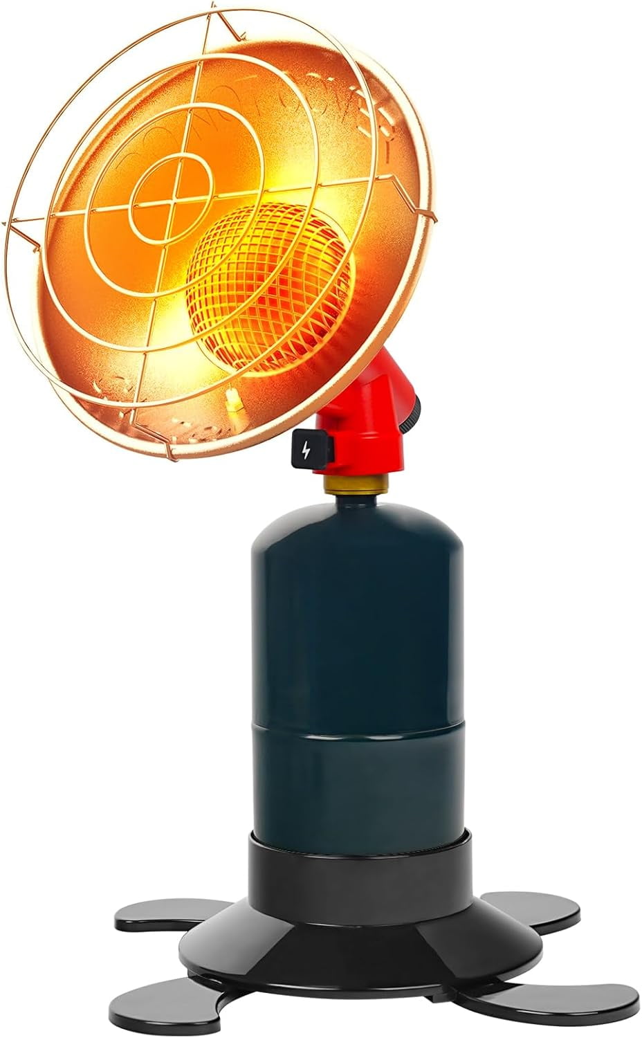 Portable Propane Heater Camping 6500 BTU Small Propane Heater with