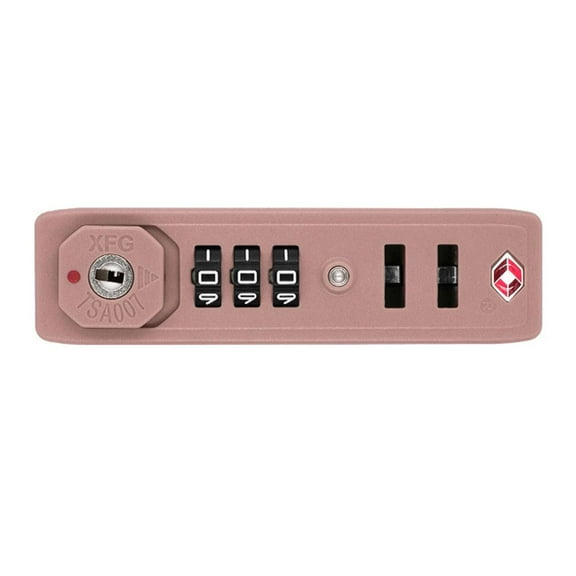 Portable Protection Security Anti-theft Luggage 3 Digit Combination Lock Safely Code Lock TSA007 TSA Customs Lock ROSE GOLD