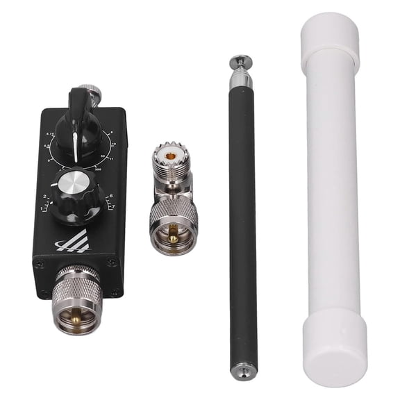 Portable QRP Shortwave Antenna for Multi Band Reception 20W HF Antenna 5MHz 55MHz Easy Setup for Indoor and Outdoor Use