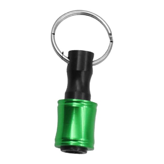 Portable Quick Changes Drill Bit Adapter with Convenient Keychain Bit Holder