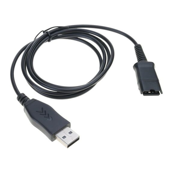 Portable Quick Disconnect USB Adapter Headsets USB Adapter Cable for Quick Disconnect Seamlessly Connection