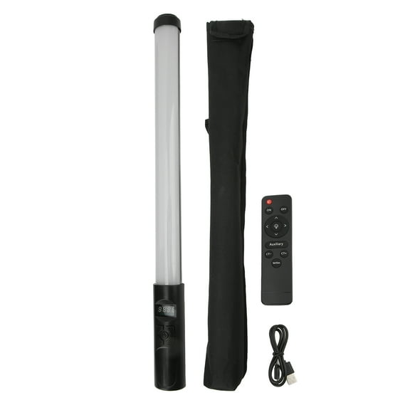 Portable RGB Handheld LED Video Light Wand Stick Outdoor Photography Full Color RGB Live Fill Light Beauty Photo Stick