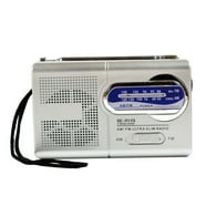 Panasonic RF-P50 Pocket AM/FM Radio, Silver, Portable & Battery ...