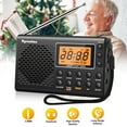 thumbnail image 1 of Portable Radio, EEEkit Battery Operated Radio with Big Speaker, Great Reception, Backlight Display, Compact Transistor Radios Player for Emergency, Indoor Outdoor, Gift for All Ages, 1 of 8