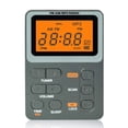 thumbnail image 1 of Portable Radio with Earphone, AM/FM Pocket Radio with Rechargeable Battery, Best Reception, MP3 Player Support TF Card, Mini Digital Walkman Radio for Walking, 1 of 7