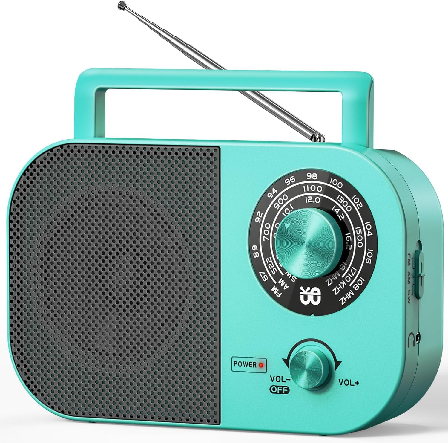 Portable Radio AM FM SW, Shortwave Radio with Loud Speaker, Transistor ...