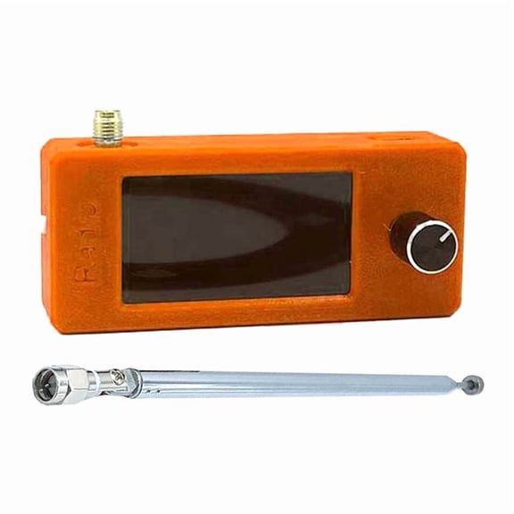 Portable Radio1.9inch IPS Screen Pocket Mini Radio with Antenna All Band Radio Receiver HF SW MW VHF Radio