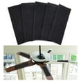 Portable Range Hood Ceiling Fan Activated Fiber Filter Fan Filter