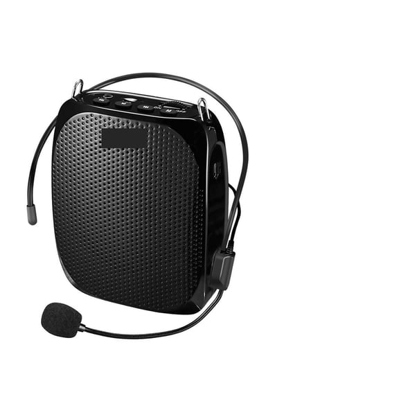 Portable Recharable Mini Voice Amplifier Speaker With Wired Microphone For Teachers Supports MP3 Format Audio ,Powerful Voice Amplifier