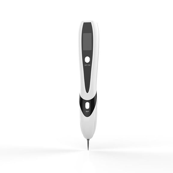 Portable Rechargeable Beauty Pen for Skin Care, Adjustable 9-Level Skin Beauty Tool (White)
