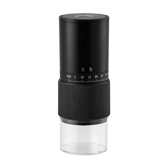Portable Rechargeable Coffee Grinder With Adjustable Settings Ceramic Burr For Cold Brew Travel Friendly