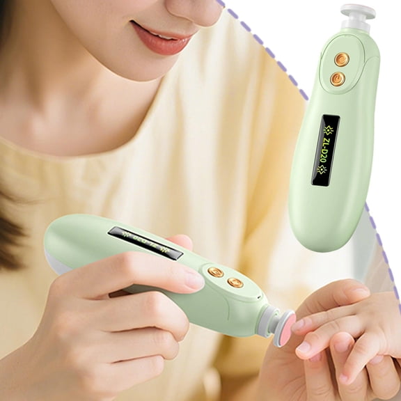 Portable Rechargeable Electric Nail File, Fully Automatic Polishing And Trimming Integrated Design, Compact Dynamoelectric Manicure Tool For Pet Nail Care And Daily Gentle Grinding Use.