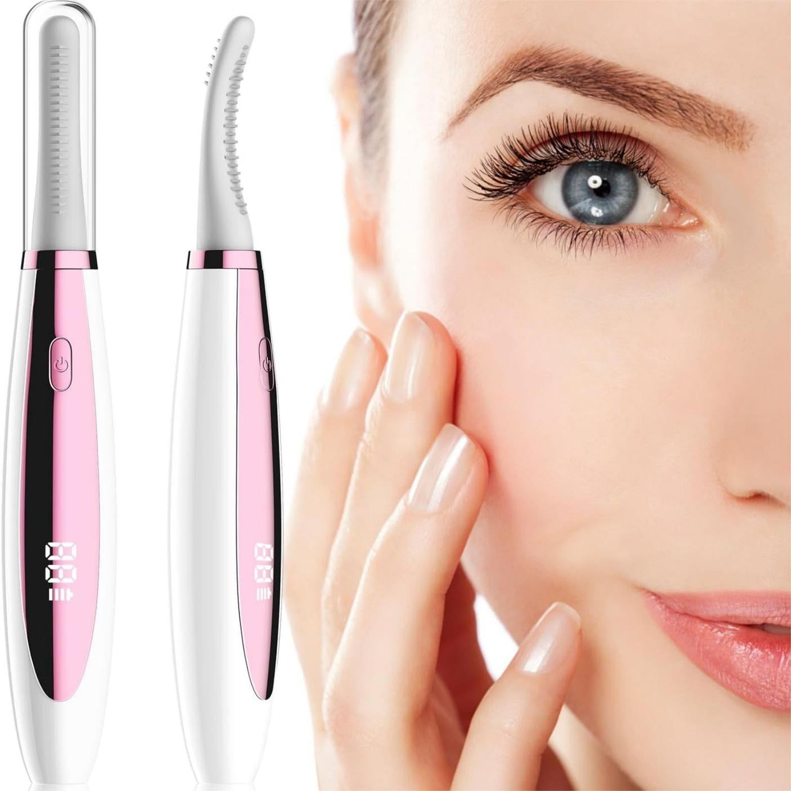 Portable Rechargeable Eyelash Curler Heated Lash Lifter Mini Curling