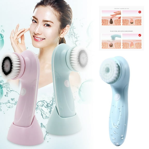 Portable Rechargeable Facial Cleansing Device for Deep Skin Cleansing and Gentle Exfoliation with Adjustable Speeds Ideal Travel Companion