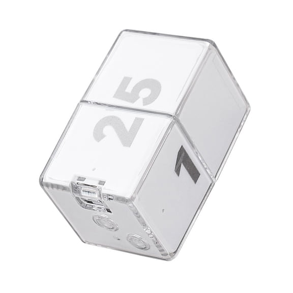 Portable Rechargeable Gravities Sensors Flipping Electronic Timer Cubes with 10 Presets For Home Kitchens And Outdoor Pi