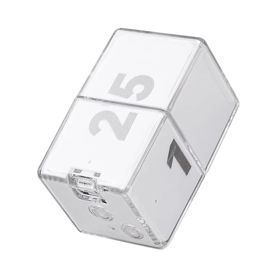 Portable Rechargeable Gravities Sensors Flipping Electronic Timer Cubes with 10 Presets For Home Kitchens And Outdoor Picnics