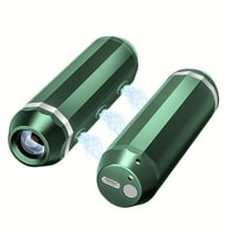 Portable Rechargeable Hand Warmer 2 Packs 3 Heat Setting Mobile Power Banks Cylinder Outdoor with Flashlight Lightweight Christmas High-tech Gift Ideas