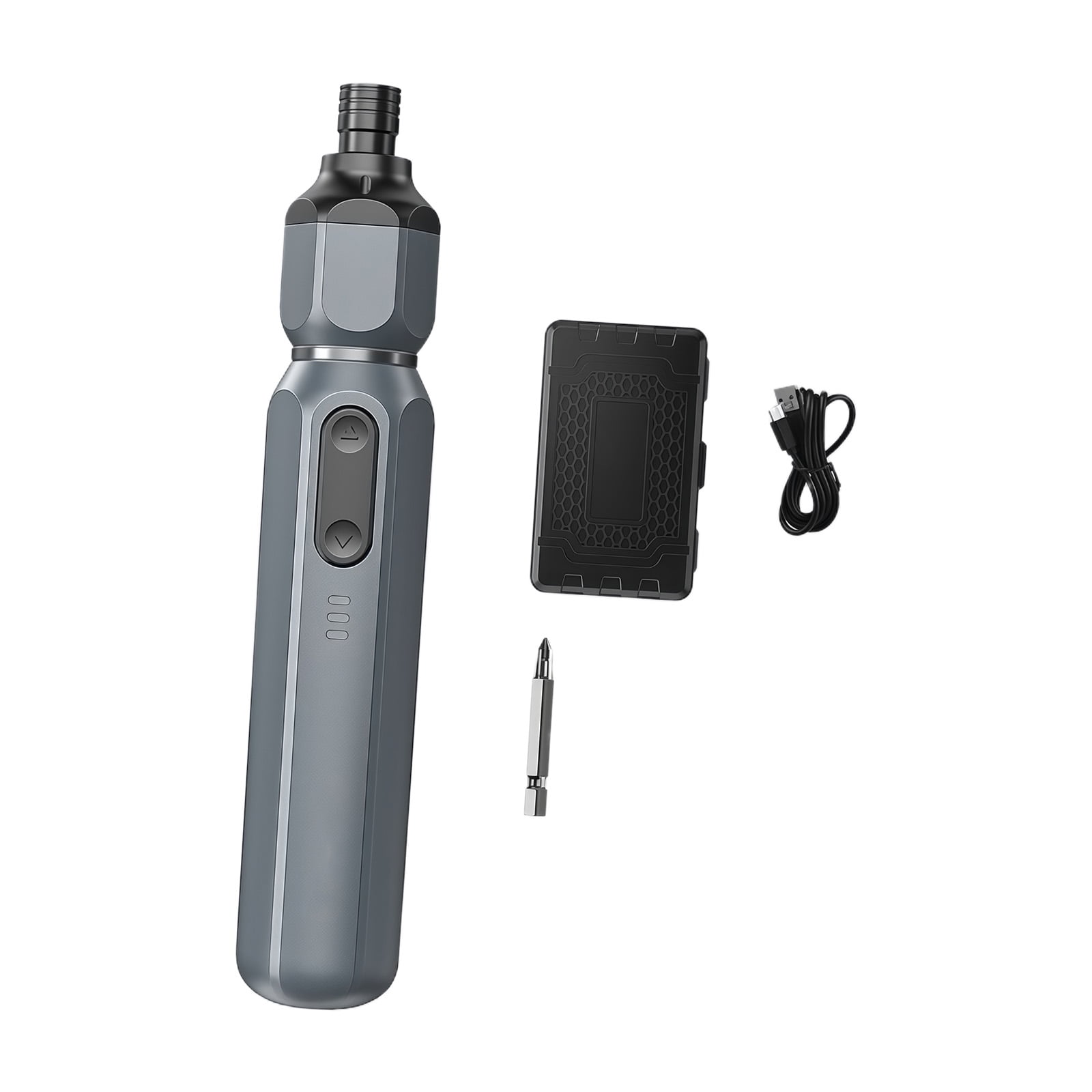 Portable Rechargeable Screwdriver Tool Ergonomic Grip Small Electric Screwdriver Cordless Multifunctional Drill