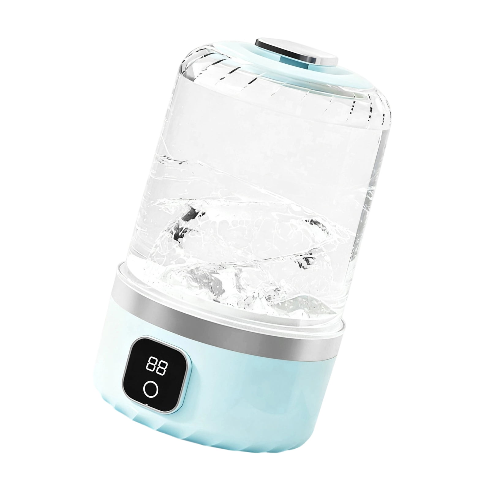 Portable Rechargeable Small Washing Machine ABS Texture Quiet Operations Suitable for Underwear Socks Travel Use
