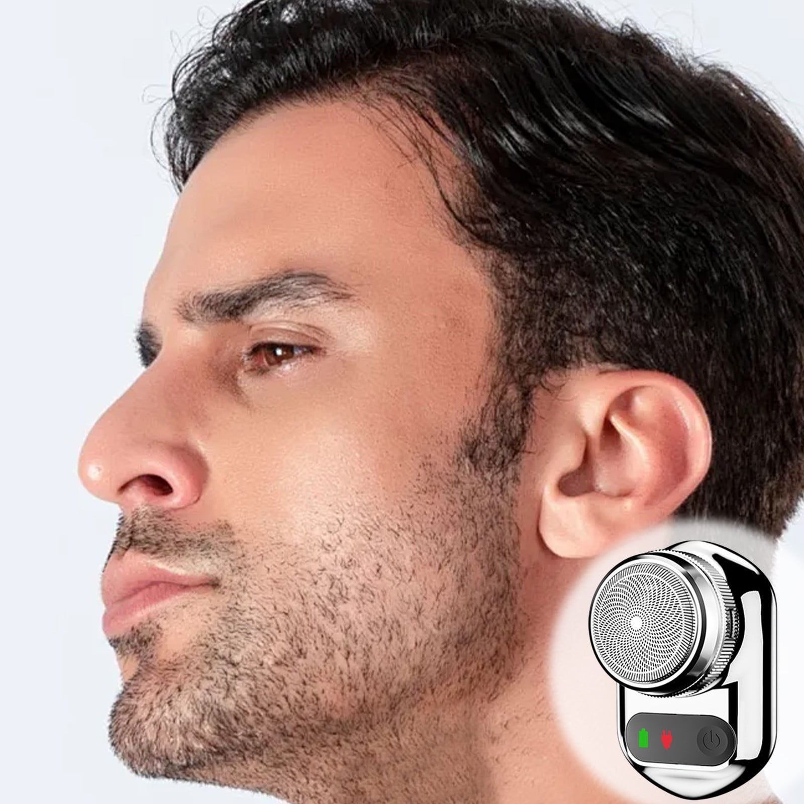 Portable Rechargeable Travel Shaver Lightweight Single Blade Cordless ...