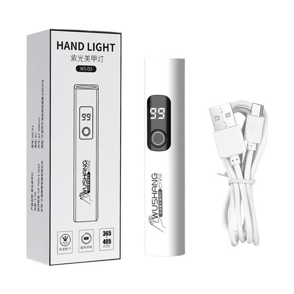 Portable Rechargeable UV Nail Lamp Dryer Machine LED Nail Quick Drying nail