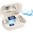 thumbnail image 1 of Portable Rechargeable Ultrasonic Contact Lens Cleaner Case Practical And Hygienic with Vanity Mirror Lens For Home Sports Outdoor Tour Offices Hotel, 1 of 7