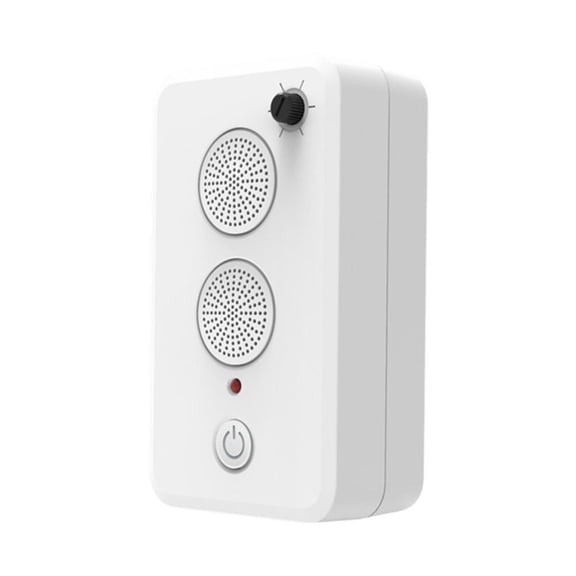 Portable Rechargeable Ultrasonic Rodent Repeller, Indoor Electronic Mouse & Bat Deterrent, Chemical-Free Humane Rat Repellent Device for Home Attic Garage Use
