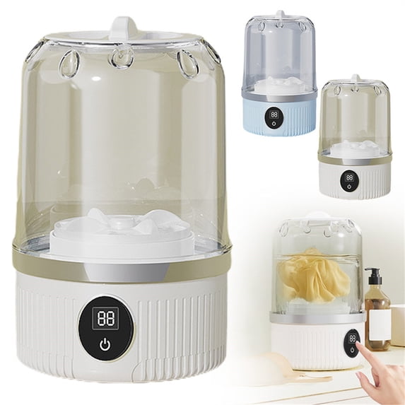 Portable Rechargeable Underwear Washer Cordless Mini Washing Machine with 1L Capacity