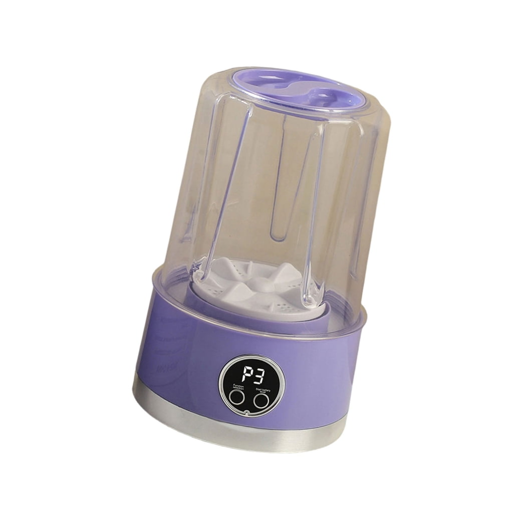 Portable Rechargeable Underwear Washer, Gentle Cycle, Compact ABS Design, Quiet Motor for Travel, Dorms, Home Use
