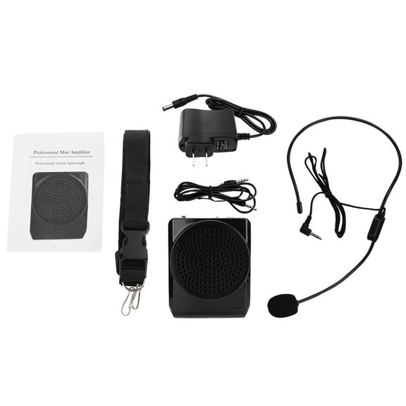 Portable Rechargeable Voice Loud Booster Amplifier Microphone Teaching Speaker w/ Waistband US