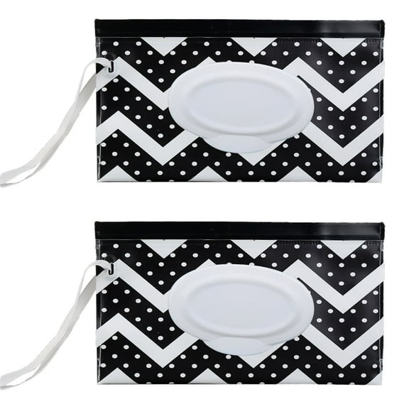 Portable Refillable Wipe Holder,Baby Wipes Container,Reusable Wipes Case
