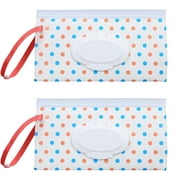 Portable Refillable Wipe Holder,Baby Wipes Container,Reusable Wipes Case