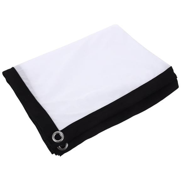 Portable Reflective Outdoor Projector Screen High Definition Anti-Crease Cloth for Home Theater and Outdoor Use