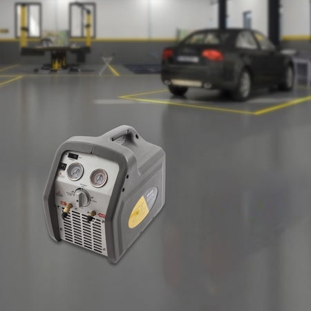Portable Refrigerant Recovery Machine 110V 60HZ 1 HP Dual-Cylinder Compressor