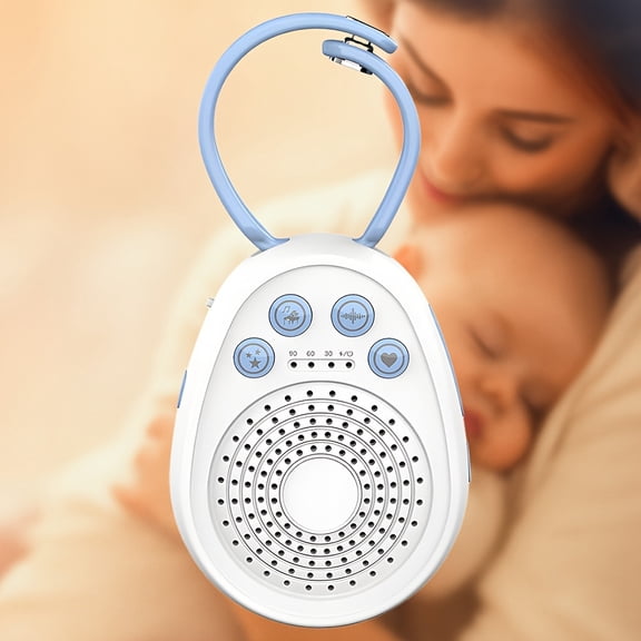 Portable • Relaxing Sleep White Noise Machine • 20 Soothing Nature Sounds • Rechargeable 1000mAh Battery/USB • Mini Sound Machine for Home, Office, and Travel • Noise Cancelling Device with Timer and