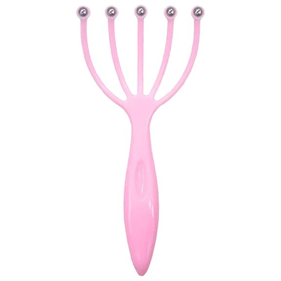 Portable Relief Scalp Massage Claw to Promote Head Blood Circulation Tool, Head Stress Relaxation Massager Claw [Pink]