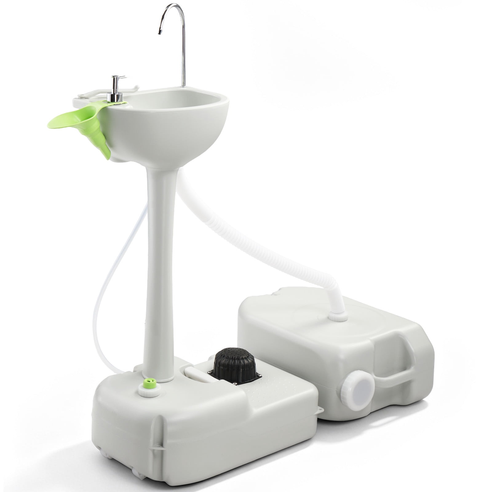 Portable Removable Outdoor Hand Sink with 24L Recovery Tank