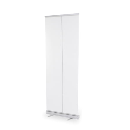 Portable Retractable Clear Floor Partition - 23L" x 15W" x 69H"
