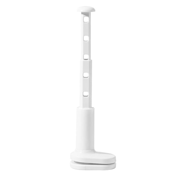Portable Retractable Clothes Drying Rack No Drilling Required Adjustable Telescopic Laundry Hanger for Travel Home Dorm Bathroom Balcony