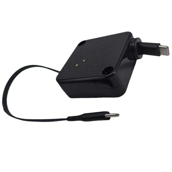 Portable Retractable USB C Charging Cable Featuring 100W Fast Charging 480Mbps Data Transfer Auto Roll Technology for TangleFree Experience