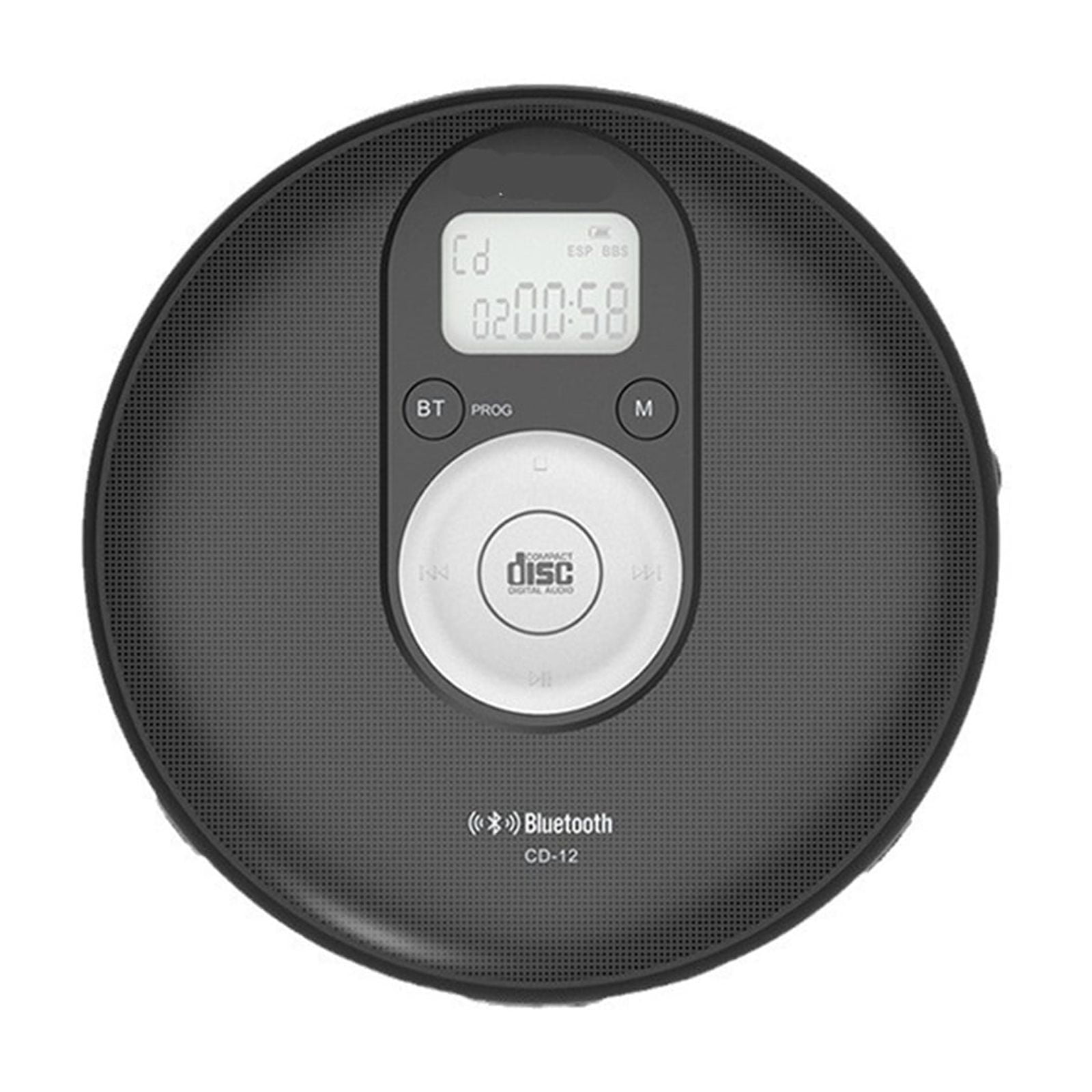 Portable Retro CD Player Album Disc Music Player Great Gift for Vintage Music Fans ,Multi-Functional