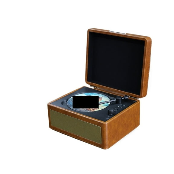 Portable Retro CD Player Bluetooth Speaker Mini Disc Player USB TF Card Perfect Gift ,Multi-Functional