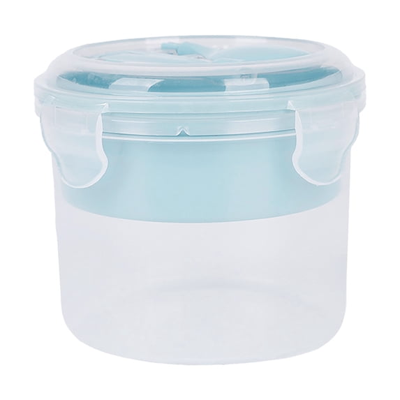 Portable Reusable Parfait Cups With Lids Yogurt Cup With Topping Cereal Oatmeal Container Leak Proof Breakfast On The Go For Meal