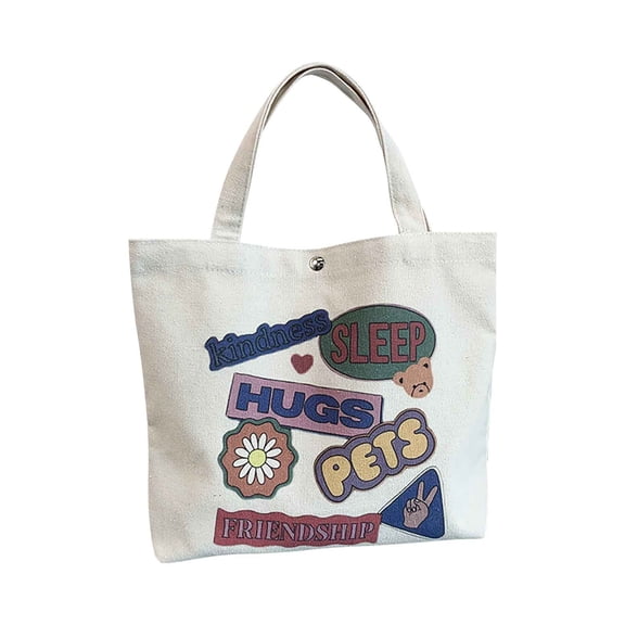 Portable Rice Bag Literary Cute Out Commuting Handbag Lunch Box Bag