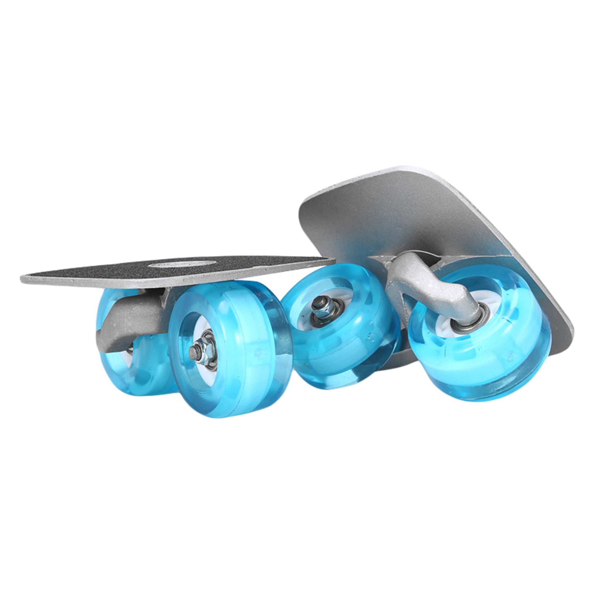 TwoLions Pro Drift Skates – Portable Alloy Roller Skates With PU Wheels & ABEC-7 Bearings For Road Carving