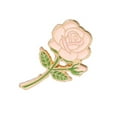 thumbnail image 1 of Portable Rose Pin Brooch Beautiful Rose Lapel Pin for Women’s Fashion Great for Weddings and Special Event, 1 of 9