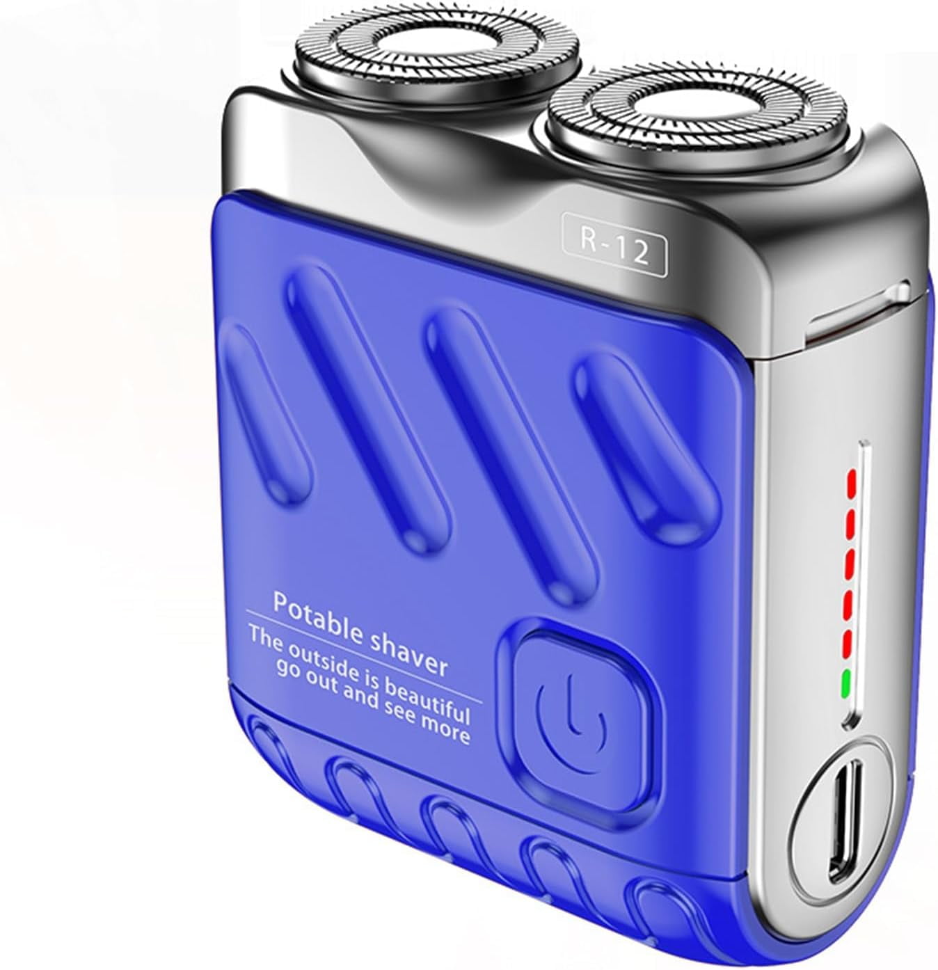 Portable Rotary Dual Ring Electric Shaver, 2025 New Double Head Rotary ...