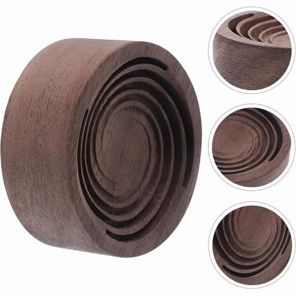 Portable Round Aroma Diffuser for Car Office Desk Travel - Ultrasonic Cool Mist Essential Oil Diffuser with Auto Shut-Off, USB Powered Small Humidifier for Home, Nightstand, Cup Holder